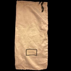 2 GUCCI DUST BAG